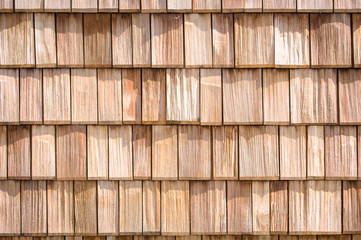 small wooden shingles