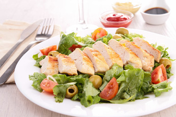 chicken with sauce
