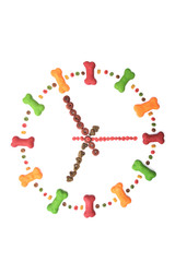 Dog food clock