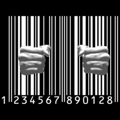 Prison Complex - hands on bars black