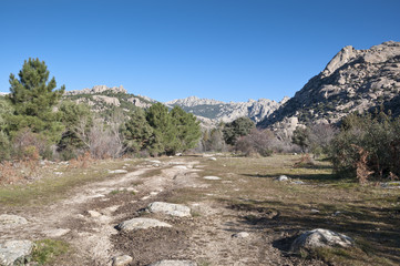 Views of La Pedriza, Madrid, Spain
