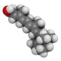 Vitamin A (retinol) molecule