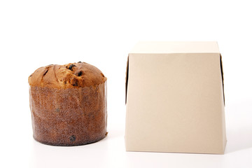 Panettone and box