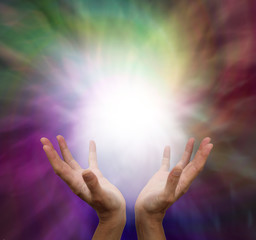 Lightworker Sending Healing Energy