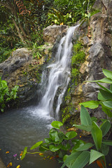 Waterfall in garde