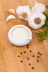 House Blend Peppercorn and Garlic Ranch Dressing