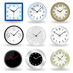 Wall Clock vector