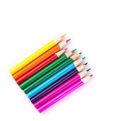 Colour pencils isolated