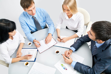 Fototapeta premium Businesspeople