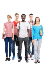 Obraz premium Group of international students