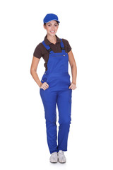 Portrait Of Happy Plumber