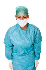 Confident Female Surgeon