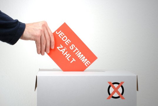 Gehen Sie w&auml;hlen - Jede Stimme z&auml;hlt!