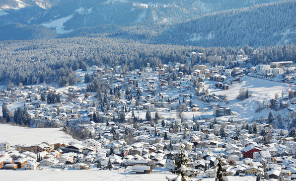 Wintersportort Flims