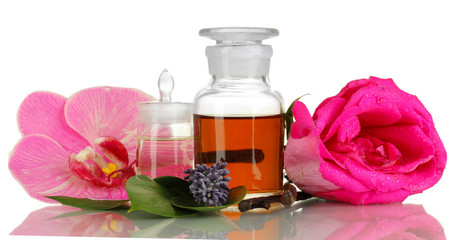 Create perfume isolated on white