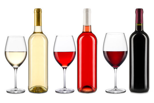 Fototapeta wine collection