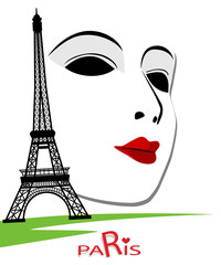 Cartes de Paris comme symbole d& 39 amour et de voyage romantique