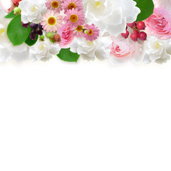 フラワーアレンジメント上 配置