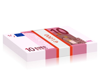 ten euro stack