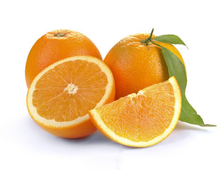 Orange with segments