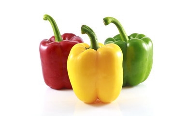 Chilli sweet on a white background
