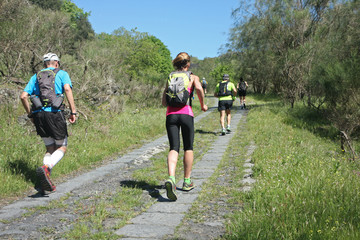 Trail autour de l'Etna