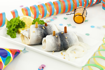 Rollmops am Morgen nach der Party