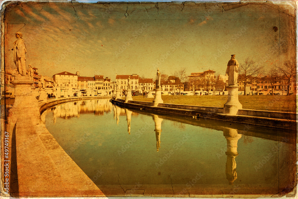 Wall mural padova - prato della valle