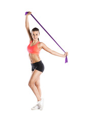 Fototapeta premium Fitness exercises