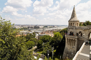 Obraz premium Ungarn, Budapest, Fischer Bastei.