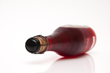bottle of red wine