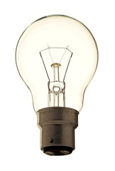 Glühlampe mit B22 Sockel