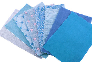 upholstery selection isolated