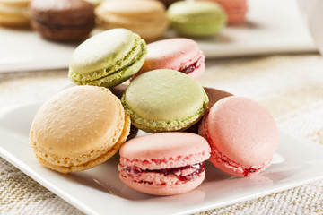 Gourmet Colored Macaroon Cookies