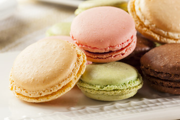 Gourmet Colored Macaroon Cookies