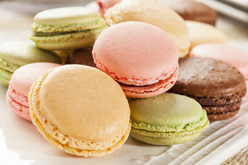 Gourmet Colored Macaroon Cookies