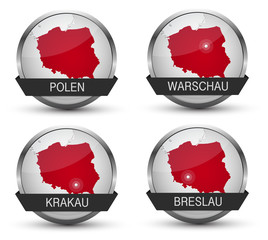 Vector Icons *** Städte Polen