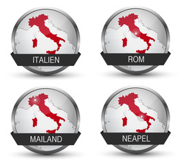 Vector Icons *** Städte Italien