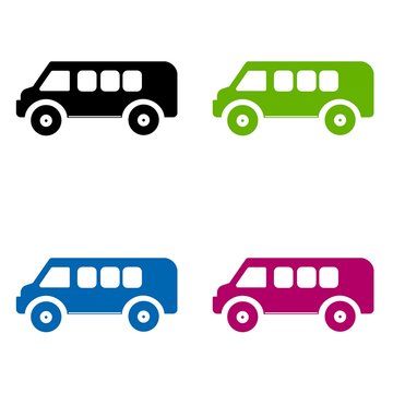 Mini Bus de couleurs