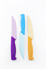 3 Ceramic knife: up, down, up