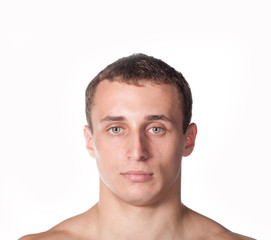 Obraz premium piękny portret kaukaski mężczyzna