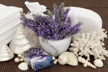 Lavender Flower Spa