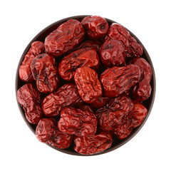 dried date in the bowl