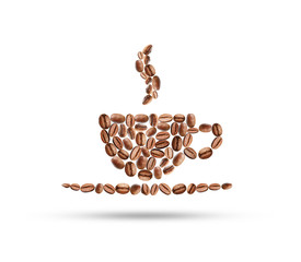 cup of coffee beans