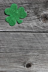 Four leaf clover background for St. Patrick's day announcement
