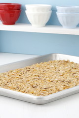 Delicious healthy breakfast