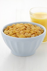 delicious corn flake breakfast