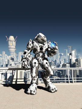Alien Battle Droid - City Watch