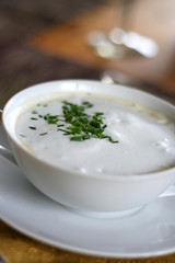 Kastanienschaumsuppe