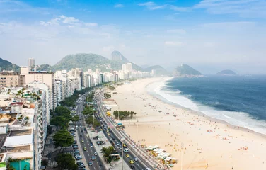 Vlies Fototapete Copacabana, Rio de Janeiro, Brasilien Copacabana Strand